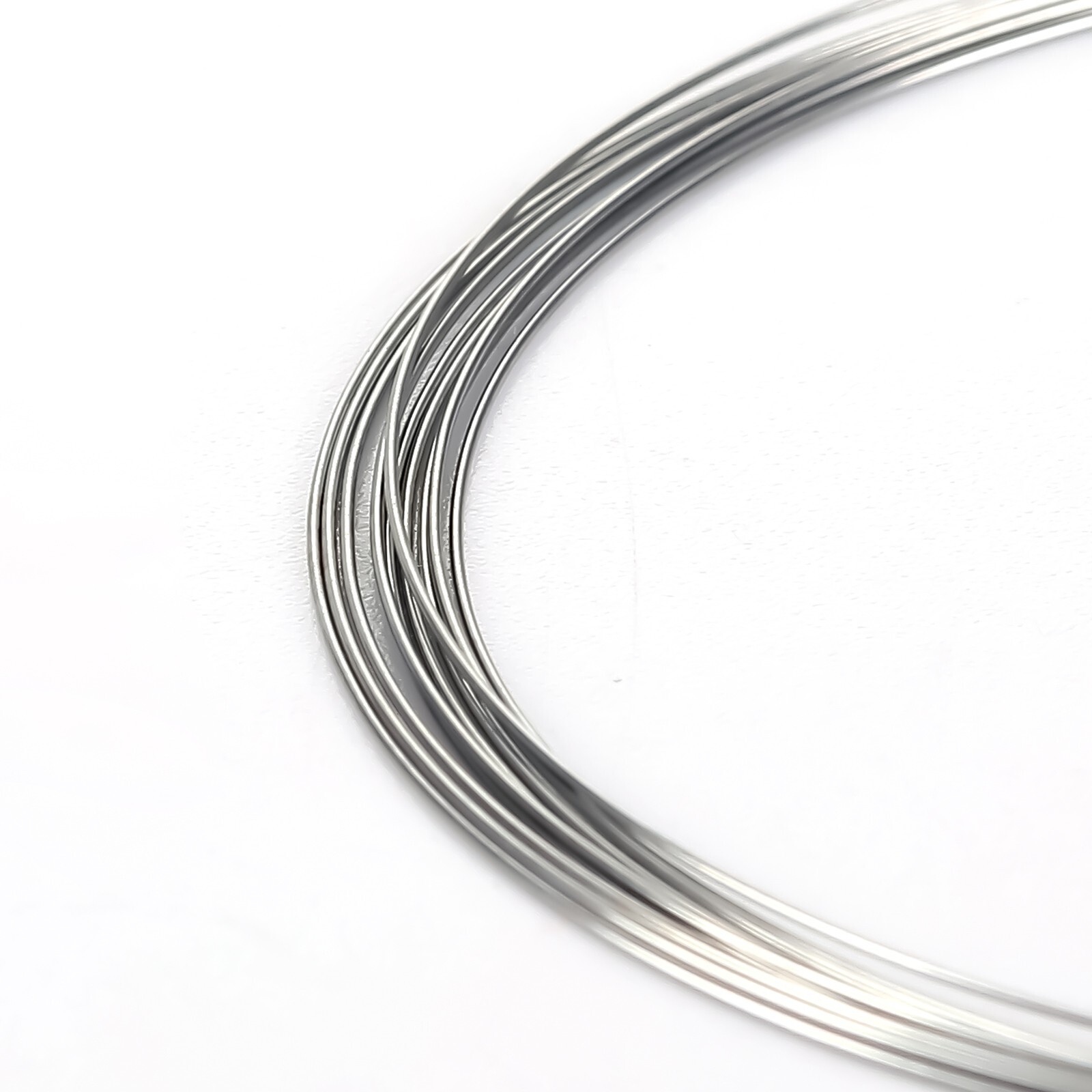 JMU 100PCS Dental Ortho NiTi Super Elastic Arch Wire Natural Round All Size