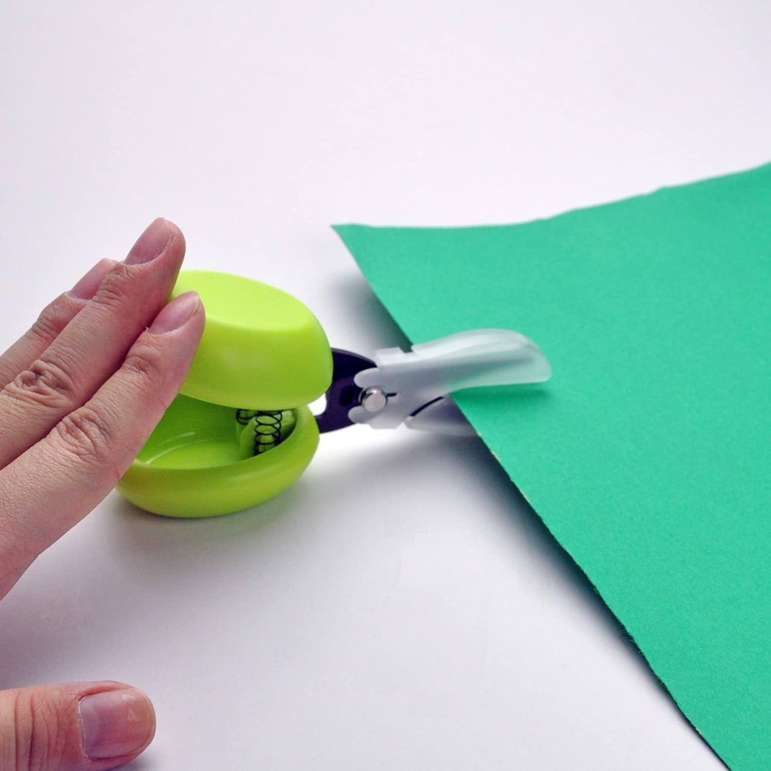 Adaptive Tabletop Scissors for Special Needs – Safe, Ambidextrous, Blue