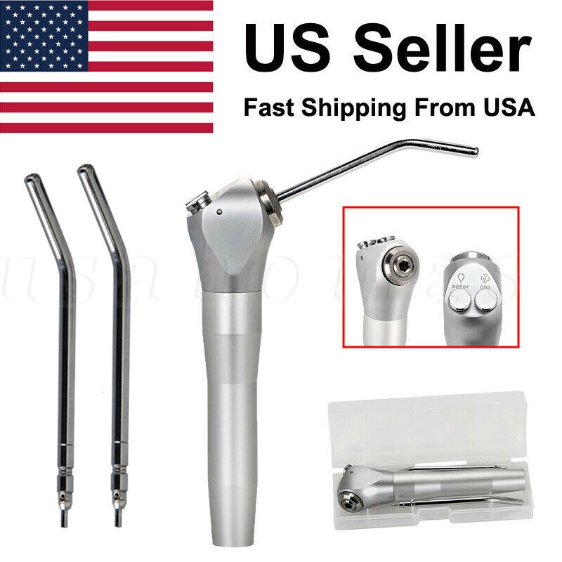 Dental Three Way 3 Way Syringe Air Water 2 Nozzles Triple Way Spray
