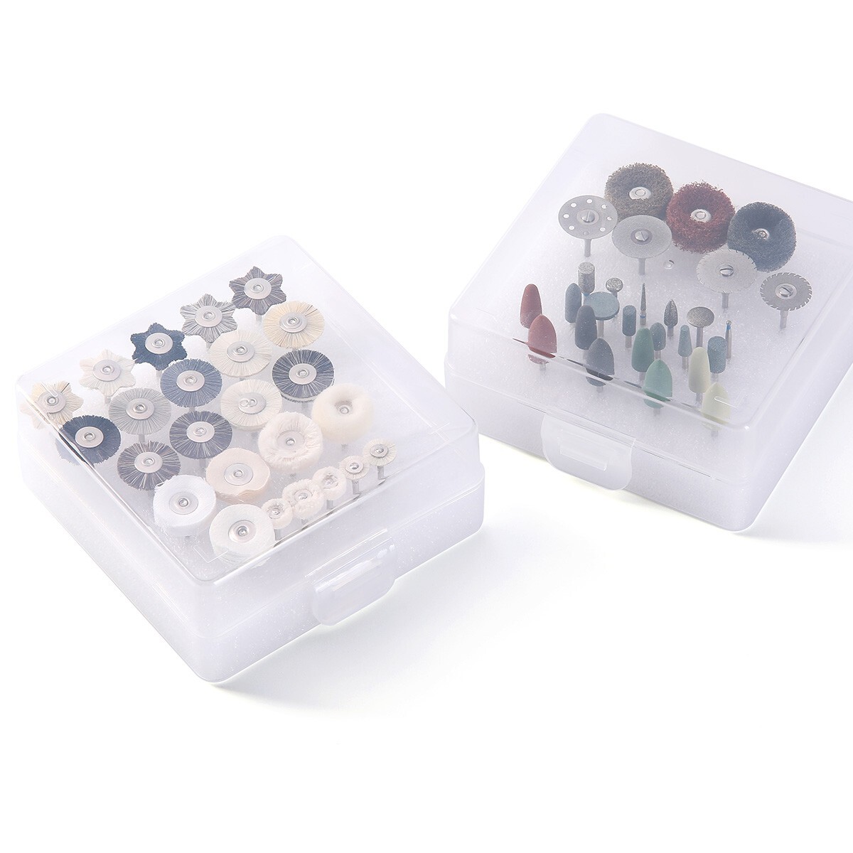 51pcs Dental Lab Polishing Burs Kit HP 2.35mm for Composite Ceramic Polishing US