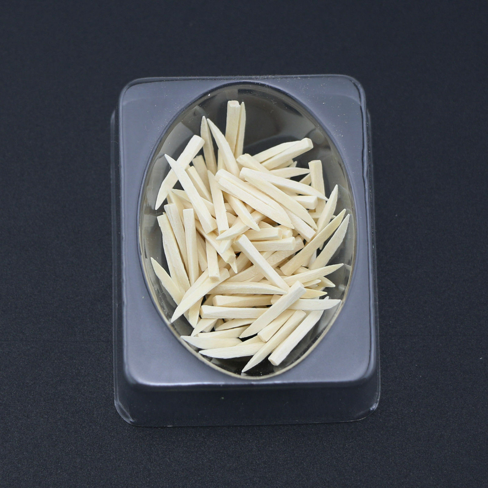 600 Pcs Dental Interdental Composite Contoured Wooden Wood Wedges