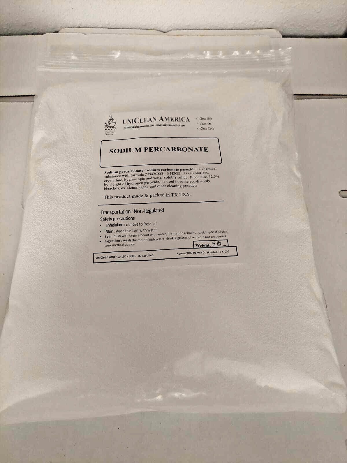 SODIUM PERCARBONATE – SODIUM CARBONATE PEROXIDE – HIGH PURITY