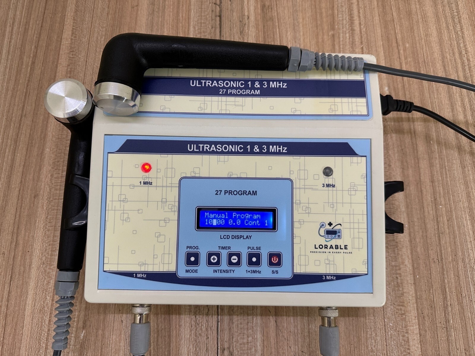 US Pro Ultrasound Therapy 1MHz & 3MHz Unit Home Use Physical Therapy Machine