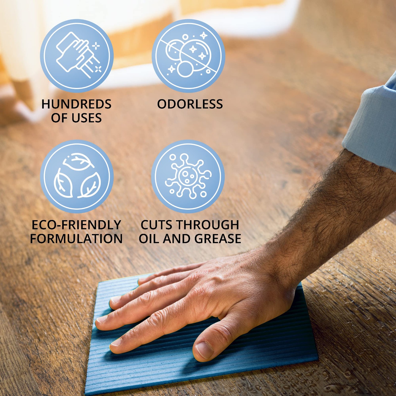 Advanage 20X Concentrated All-Purpose Cleaner – Unscented, Multi-Surface, 128oz