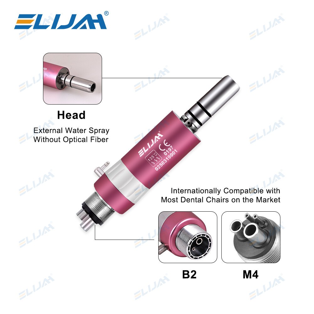 Dental High Speed/Slow Low Speed Handpiece Contra Angle Air Motor Sets 2/4 Holes