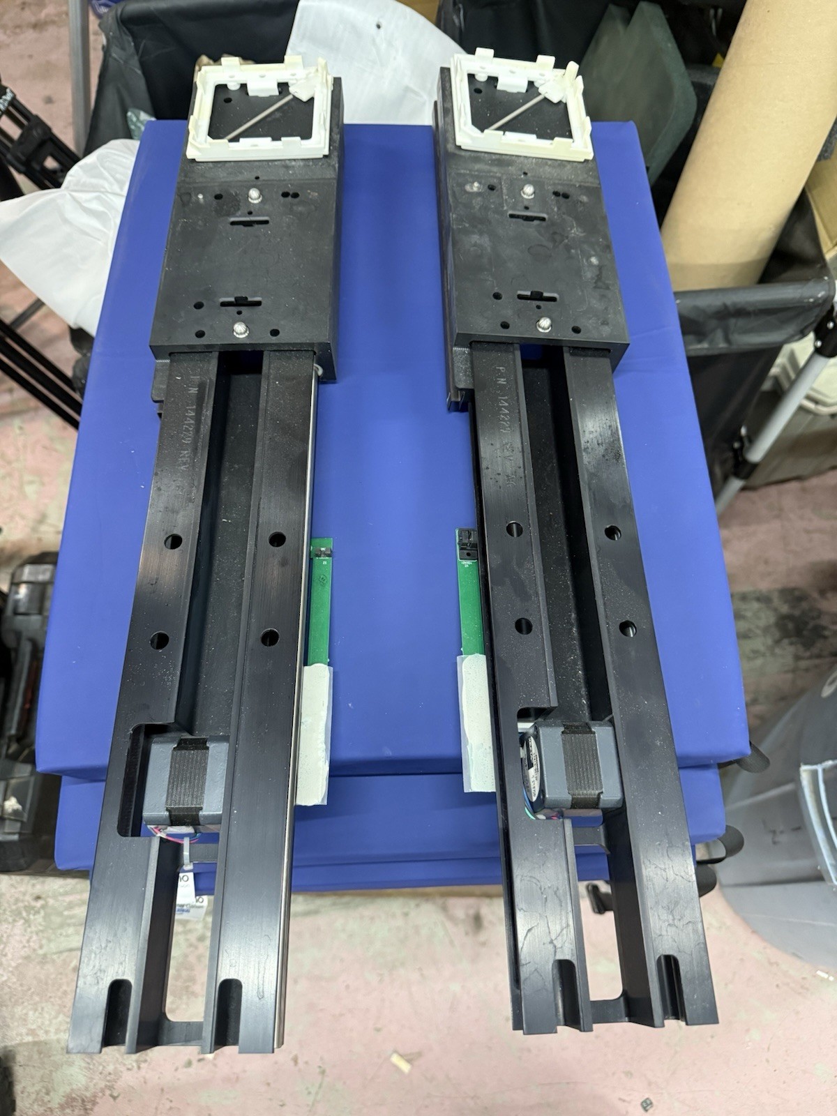 Lot of 2 Beckman Coulter P/ACE MDQ Linear Drive Assemblies 144229 Rev AG
