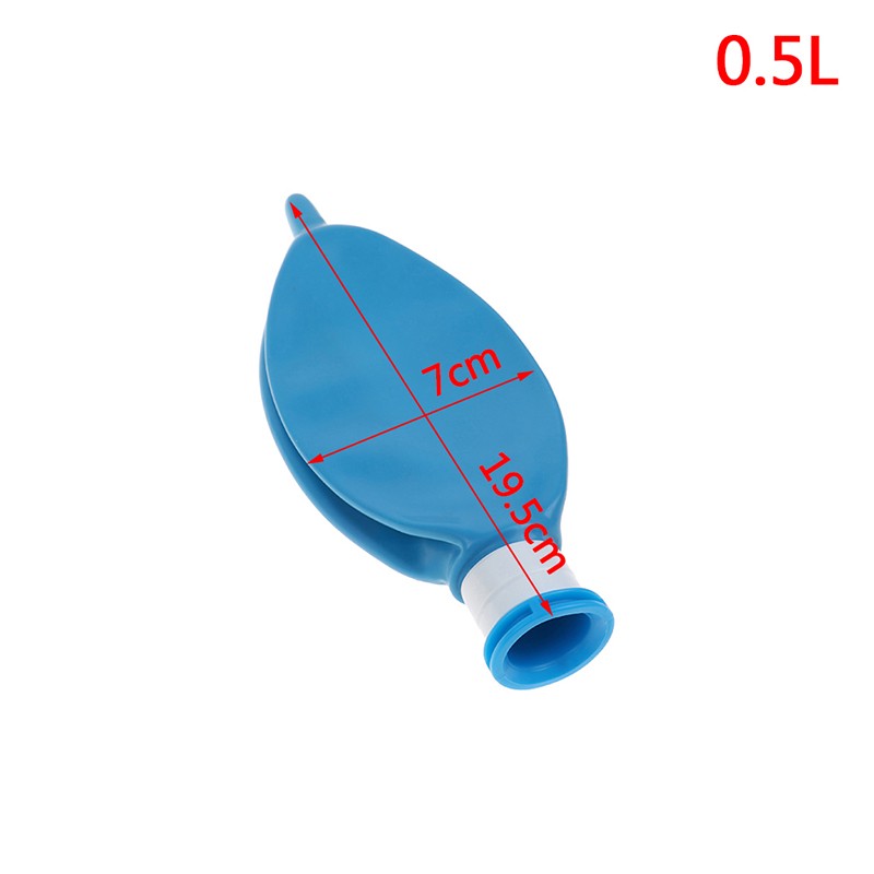 0.5L/1L/2L/3L Anesthesia Ventilator Latex Disposable Breathing Bag Reservoir _HH