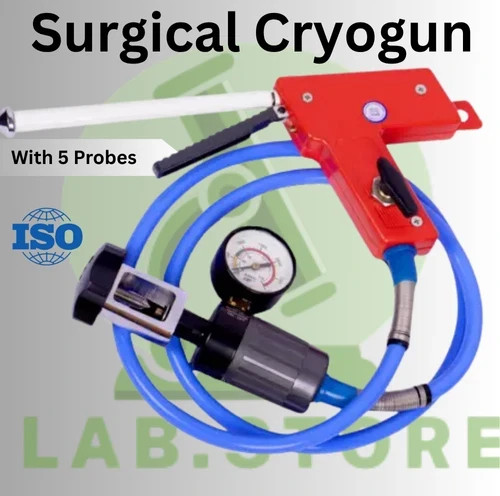 BASCO CRYO SURGICAL GUN USING NITROUS OXIDE FOR SURGERY ENT DERMATOLOGY 5 Probe