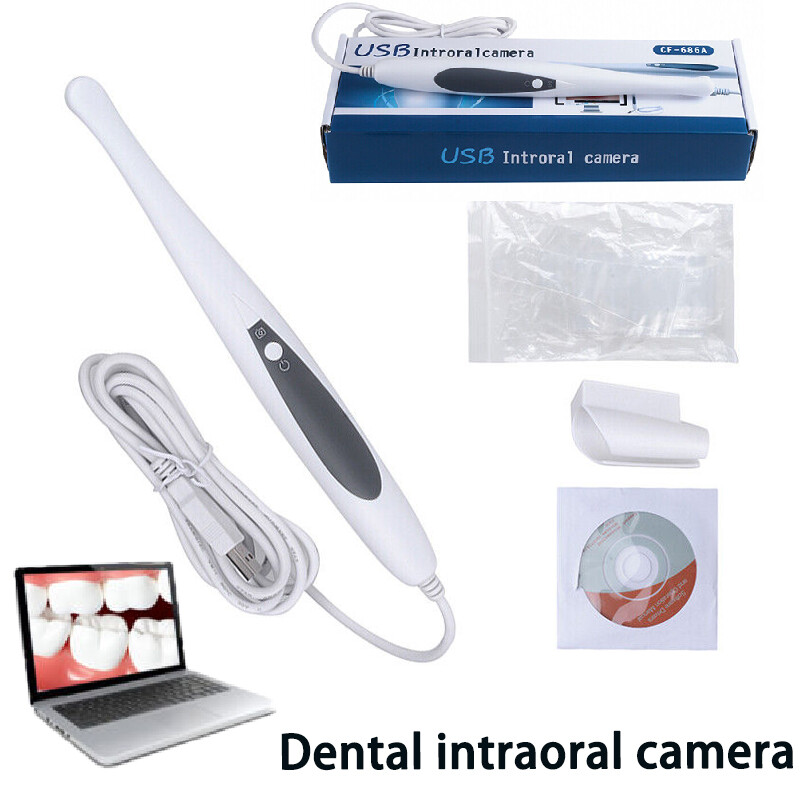 Dental Intraoral Camera USB2.0 Digital Imaging Intra Oral Endoscope 6 LED light