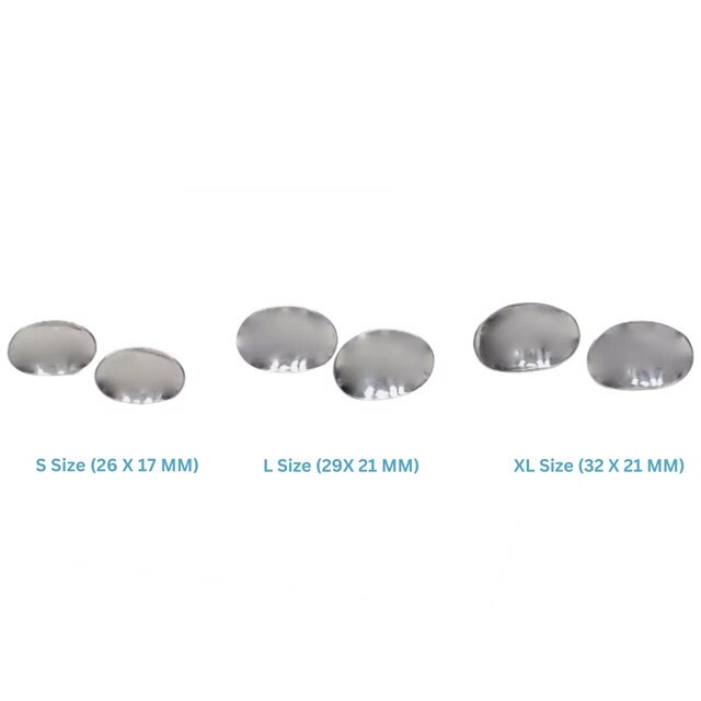 Set of 6 Corneal Eye Shields S, L, XL Laser Eye Protector Reusable Surgical