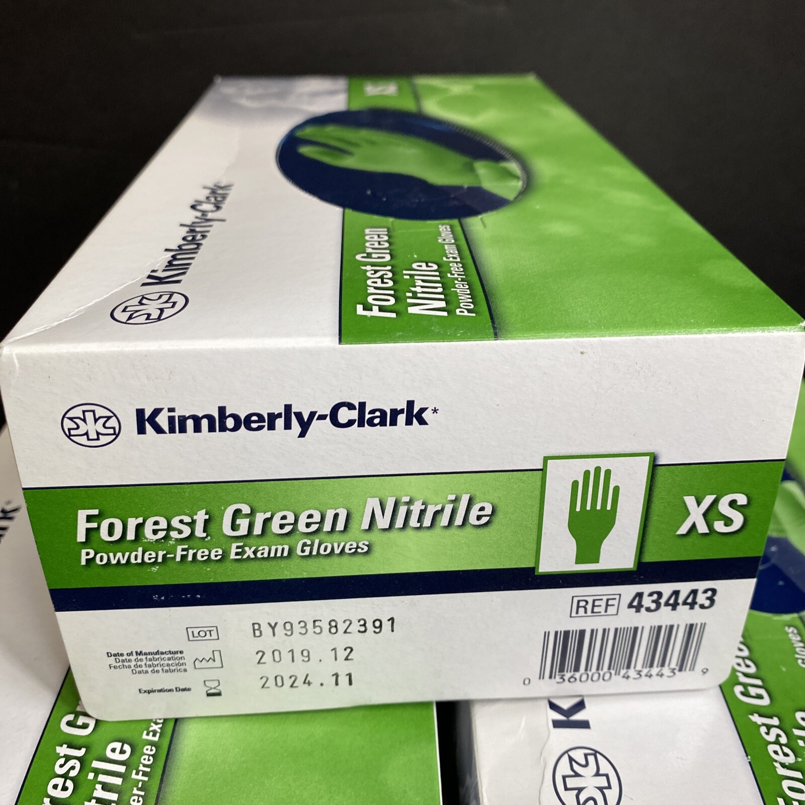 Kimberly-Clark Nitrile Gloves Extra Small 5 Boxes with 200 Gloves Each