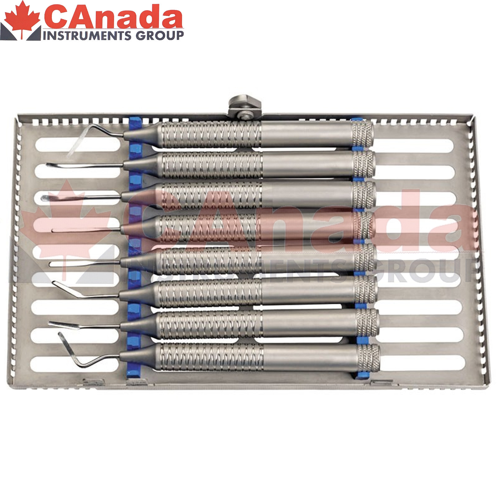 8 Pieces Flexible Periotomes Kit Surgical Dental Instruments