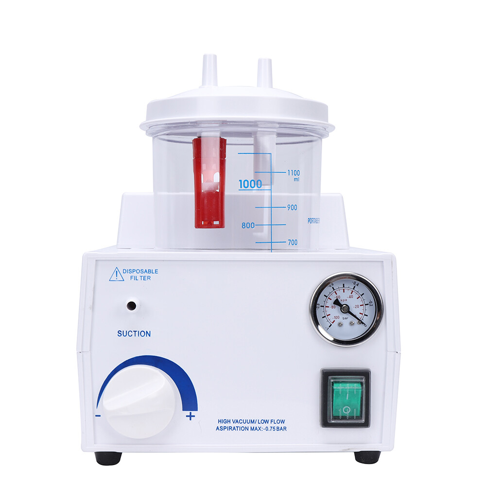 Medical Vacuum Phlegm Portable Quiet Suction Unit Emergency Aspirator Machine!