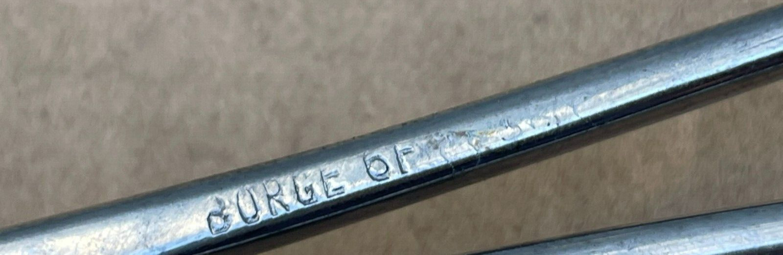 Unbranded Vaginal Forceps Curved Stainless Steel