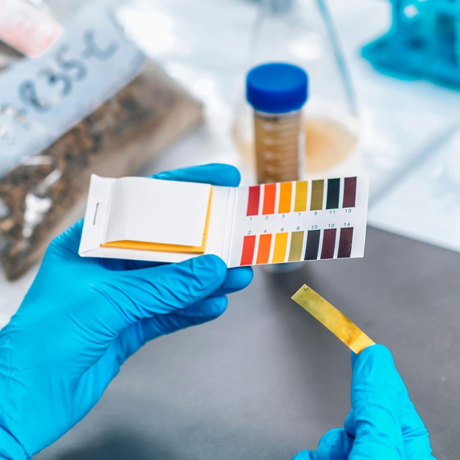 400Pcs 1-14 pH Indicator Test Strips Laboratory Paper Litmus Tester Urine Saliva