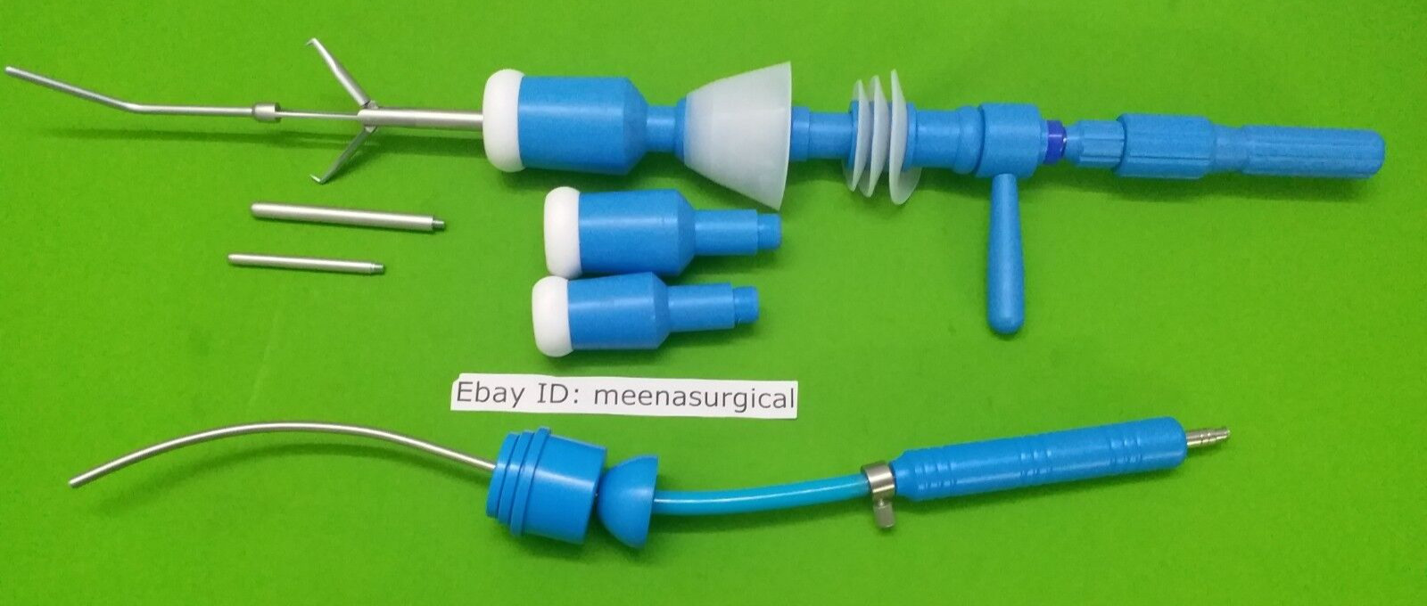 2pc Uterine Manipulator Mangeshkar type/ Marva Type Laparoscopic Instruments