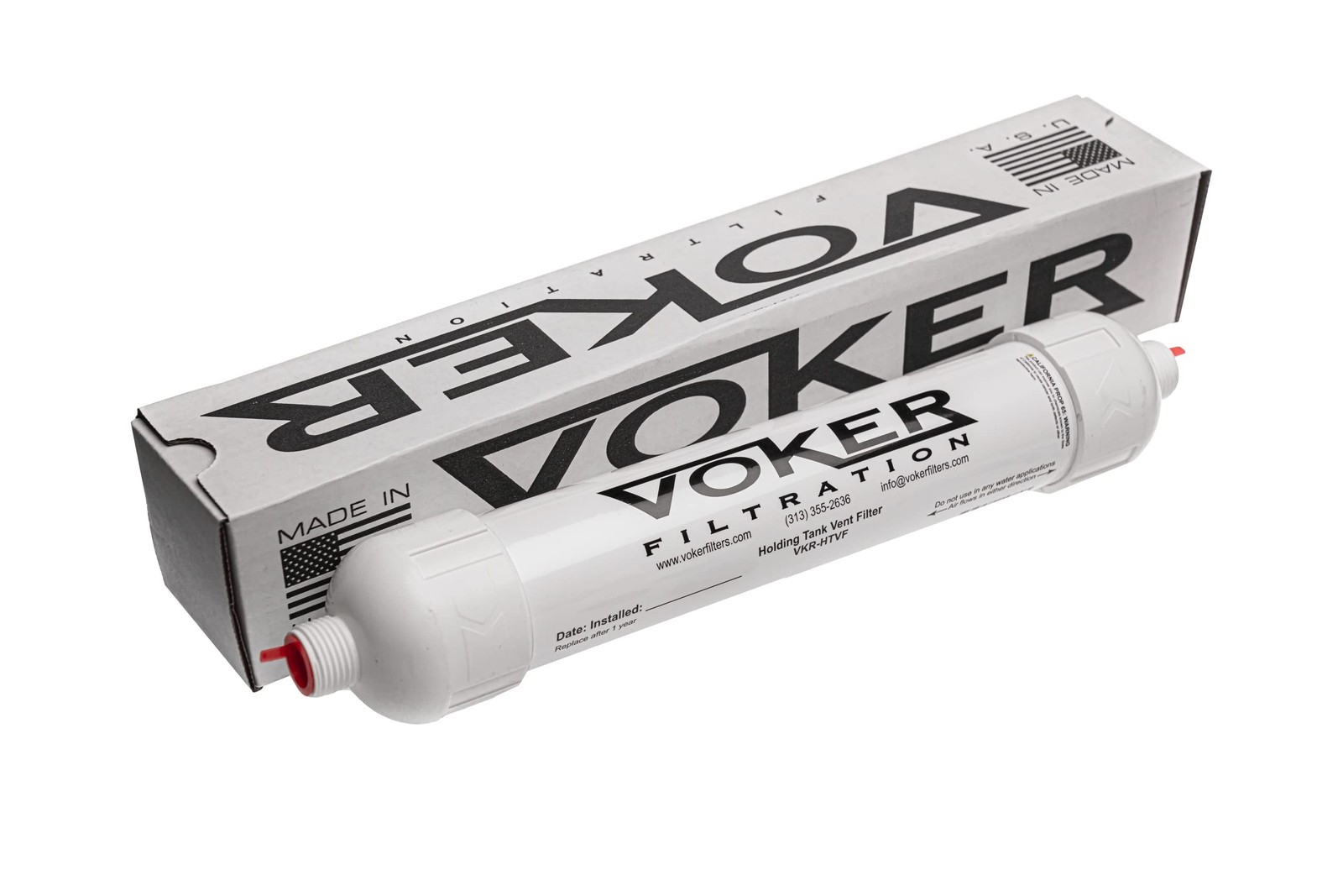 Voker Holding Tank Vent Filter – Direct Replacement for Sealand/Sanigard/Dome…