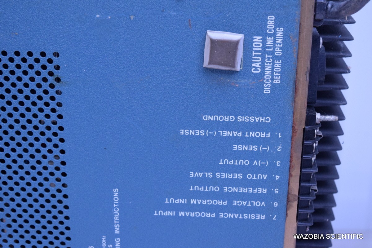 HEATH SCHLUMBERGER MODEL SP-2710 30V 3A POWER SUPPLY EIA-416