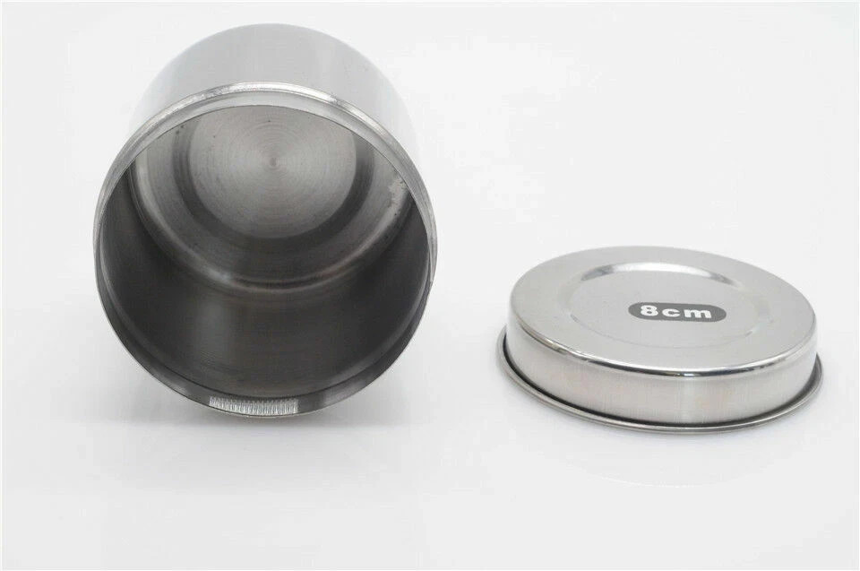 Dental Medical Stainless Steel Box Holder Disinfection Cases Gauze Cotton Ball