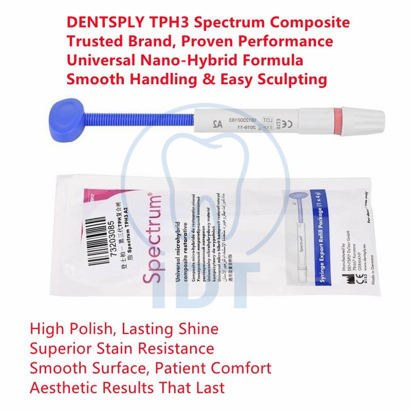 DENTSPLY TPH3 Spectrum Composite Resin A2 A3 A3.5 Light Cure Dental Filling