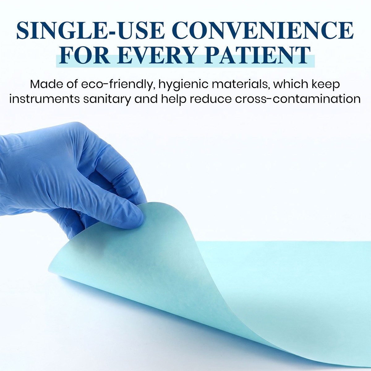 1000pcs Disposable Tattoo Medical Dental Tray Paper Covers for Size B Trays