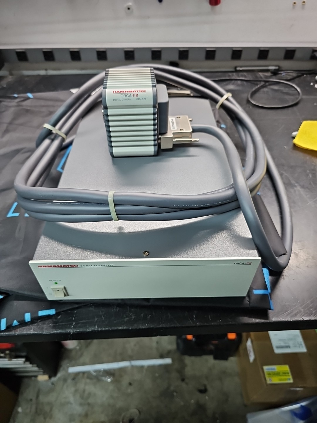 HAMAMATSU ORCA-ER C4742-80-12AG 1.4MP CCD Camera + Controller Photonics