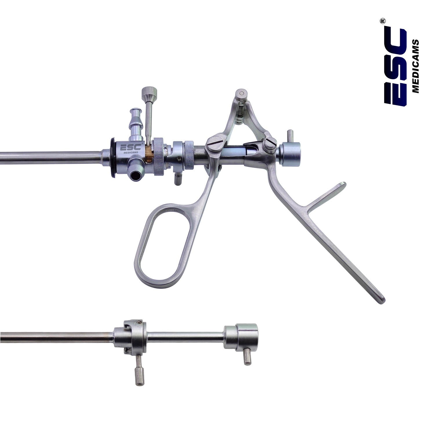 Urology Instruments Stone Punch Forceps Set Sheath and Visual Obturator Storz