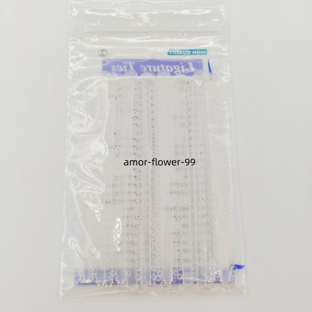 Dental Orthodontic Elastic Long-Type & I-Type Ligature Ties Rubber Bands Brace
