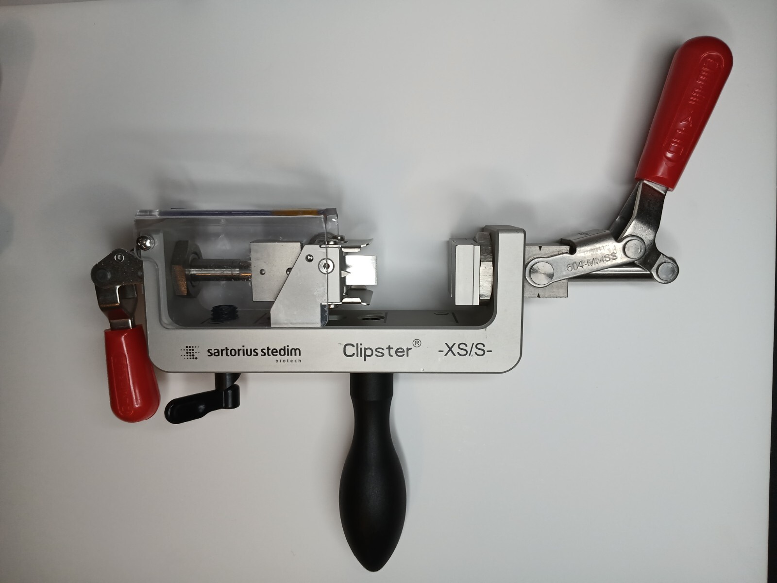 2x Unused Sartorius Clipsters, Large (L) & Extra Small/Small (XS/S) wConsumables