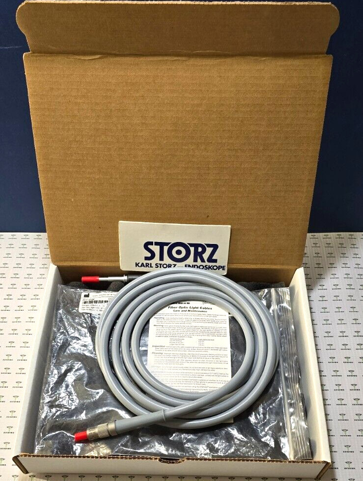 Karl Storz 495 NE Fiber Optic Cable 4.8mm x 300cm Autoclave (Germany)