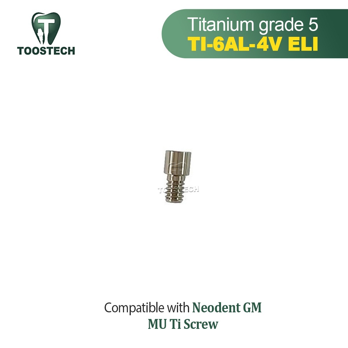 10/20/50pcs MU Abutment Screw Titanium Screw fits to Neodent GM Multi units