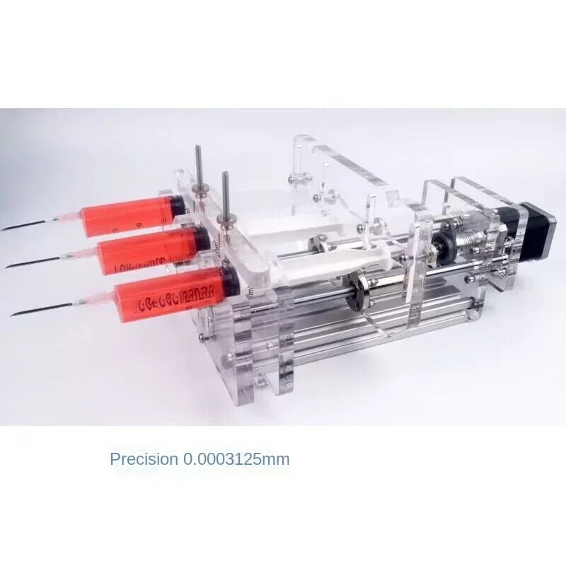 110V-220V Desktop Syringe PumpThruster Lab Micro Pump Dispenser 1ml~150ml