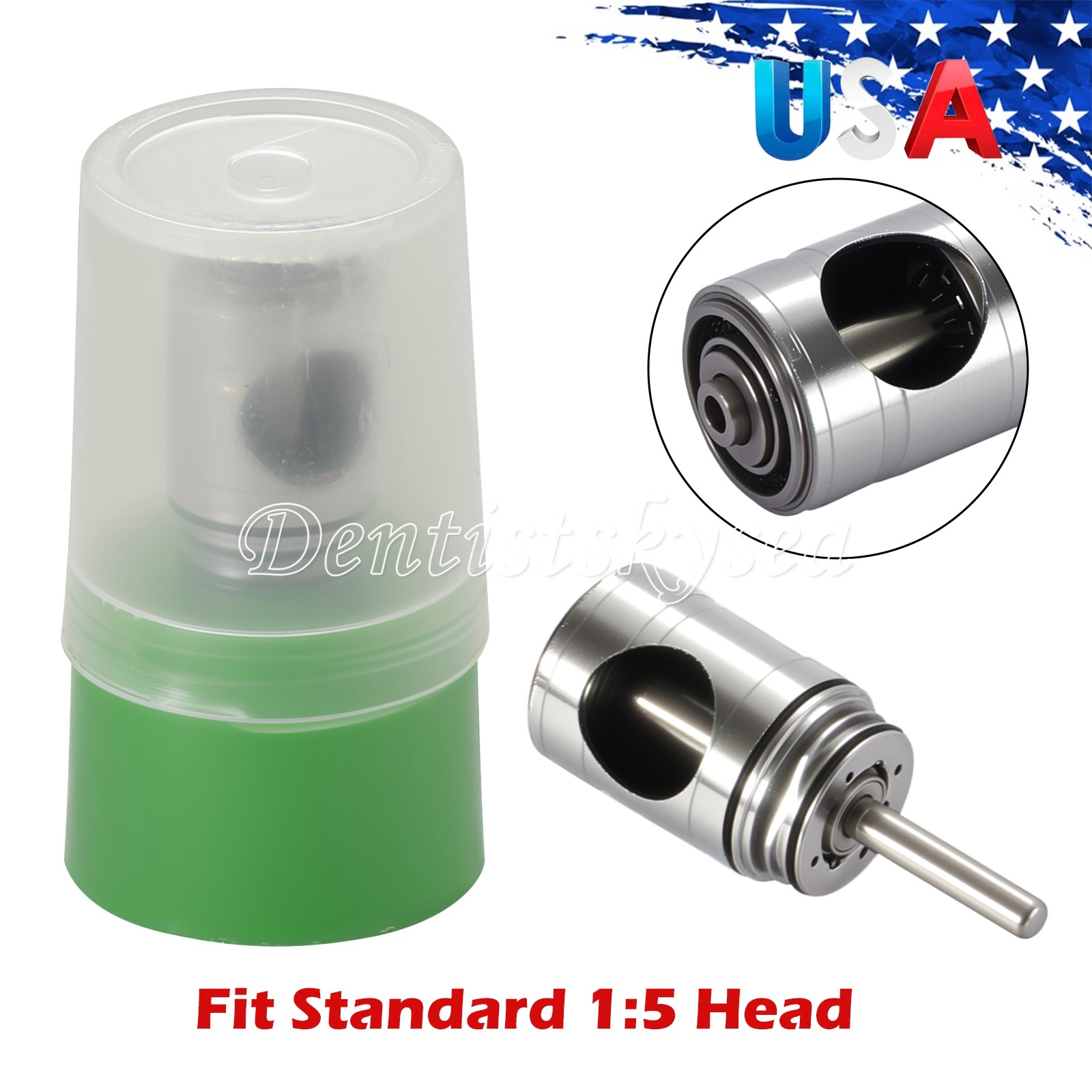Cartridge Rotor Autochuck Dental Fit Standard Head 1:5 Increasing Handpiece