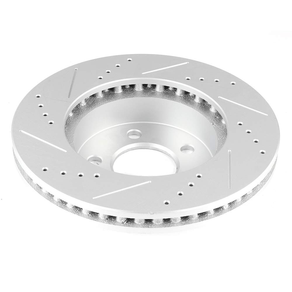 Front Drilled Slotted Brake Rotors Discs fit For 2002-2007 Jeep Liberty