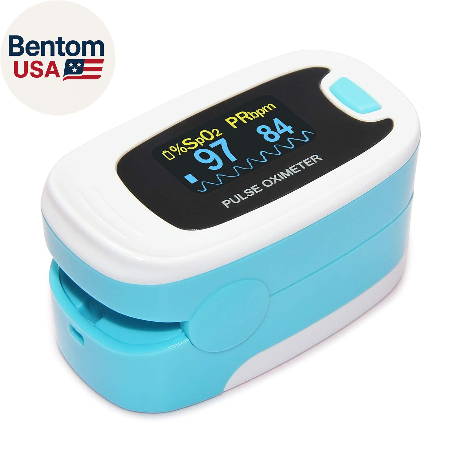 CMS50NA Pulse Oximeter Spo2 and PR Value Waveform Blood Oxygen Neck/Wrist Corda
