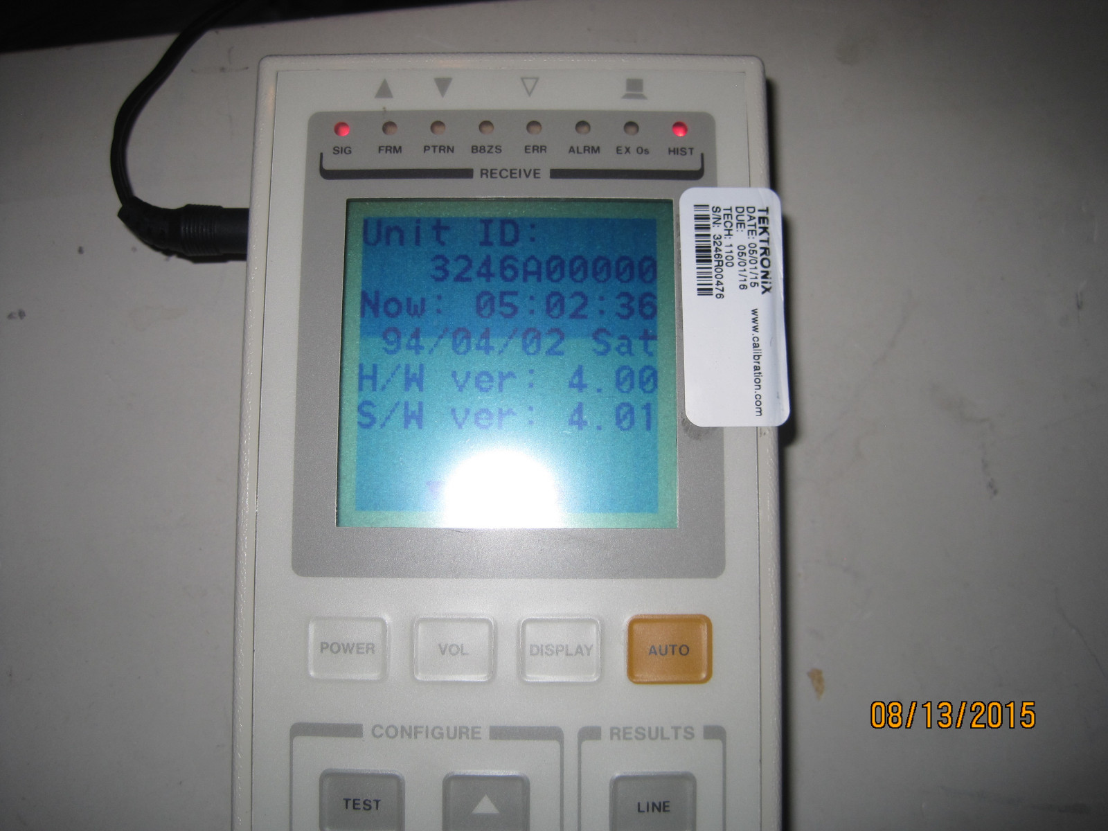 HP 37741A DS1 Tester Lot K477