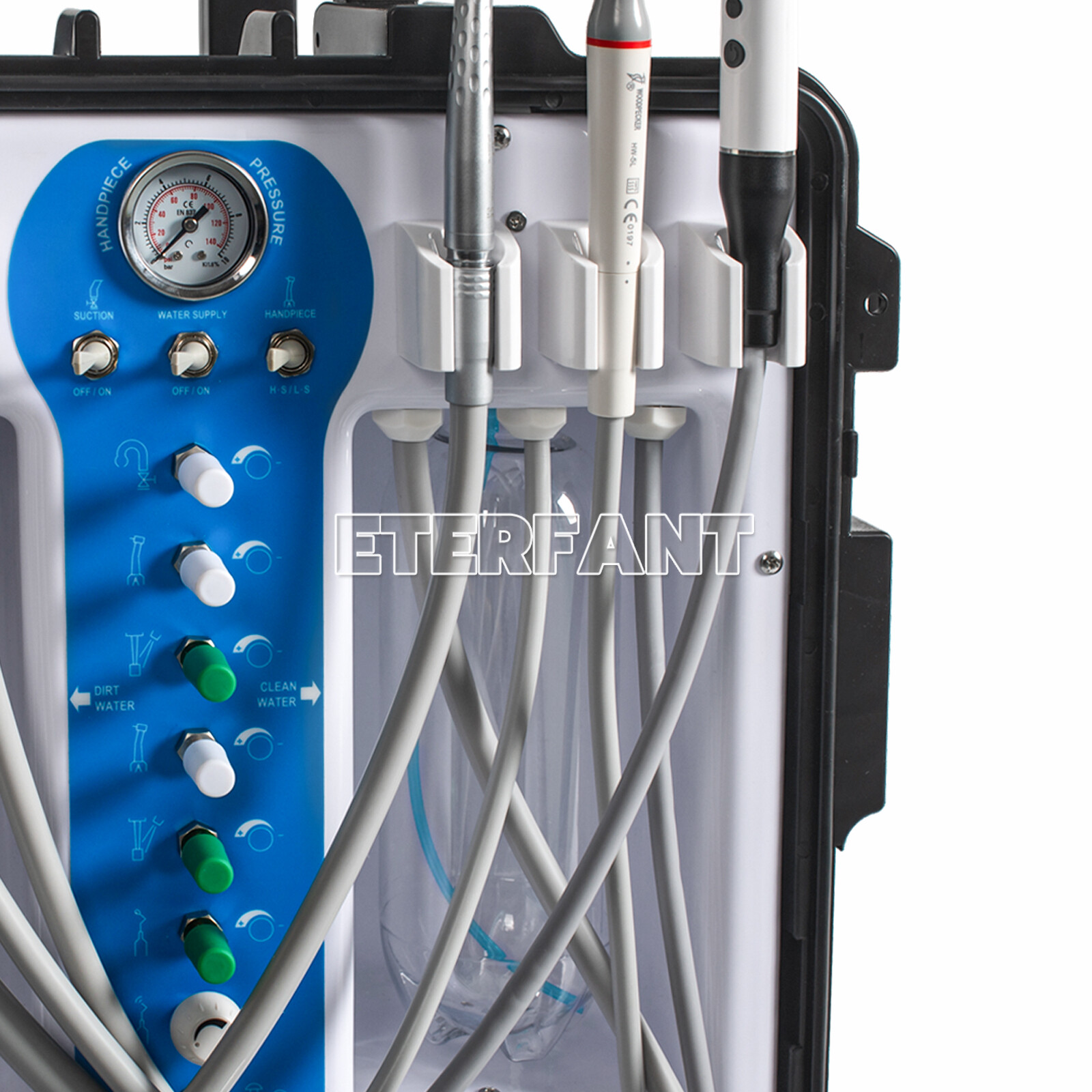 Dental Mobile Delivery Cart/Unit System 4H GU-P206S/Unit Air Turbine 4H US
