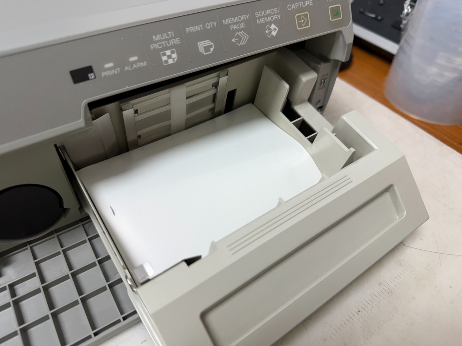 ?SONY UP-2100SD THERMAL COLOR VIDEO PRINTER 120 VAC 1.5 AMP 155 DPI 8 BIT