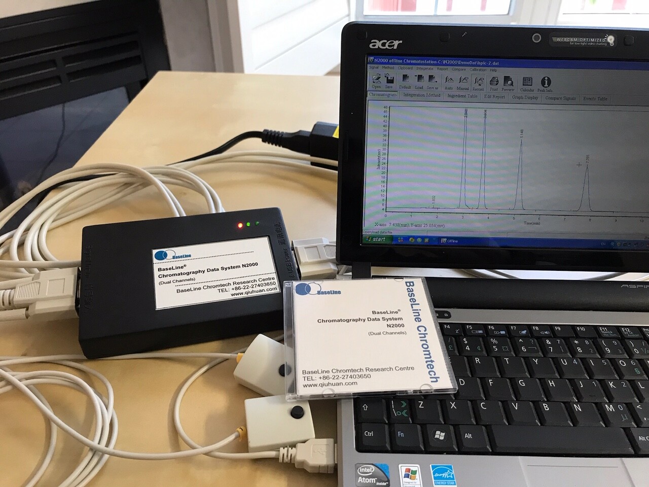 Chromatography Data System for GC, HPLC, Waters, Shimadzu, HP, Knauer, AKTA