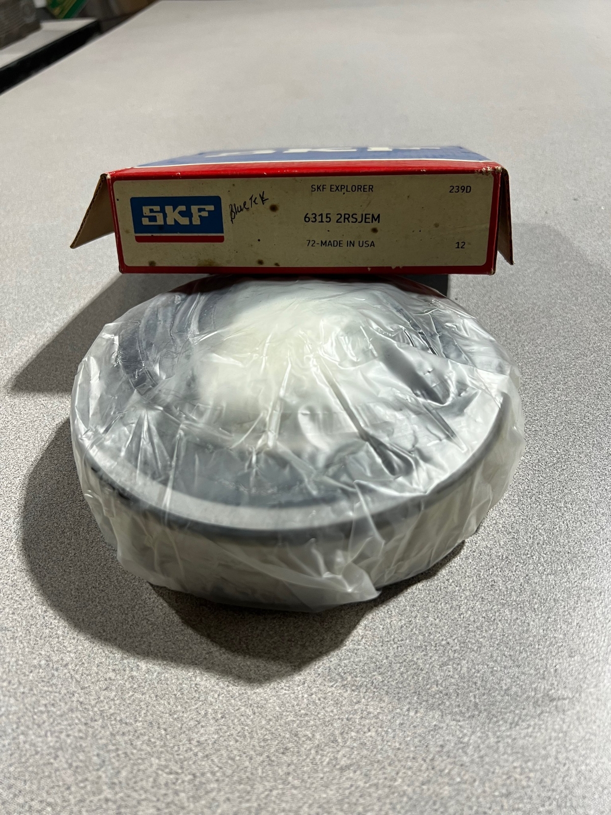 ONE (1) SKF Explorer 6315 2RSJEM SEALED BEARING 75MM X 130MM X 25MM