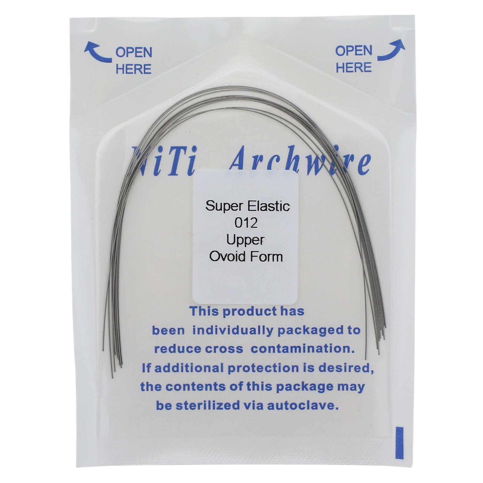 arcos de ortodoncia Orthodontic Arch Wire NiTi Stainless Steel Acero Inoxidable