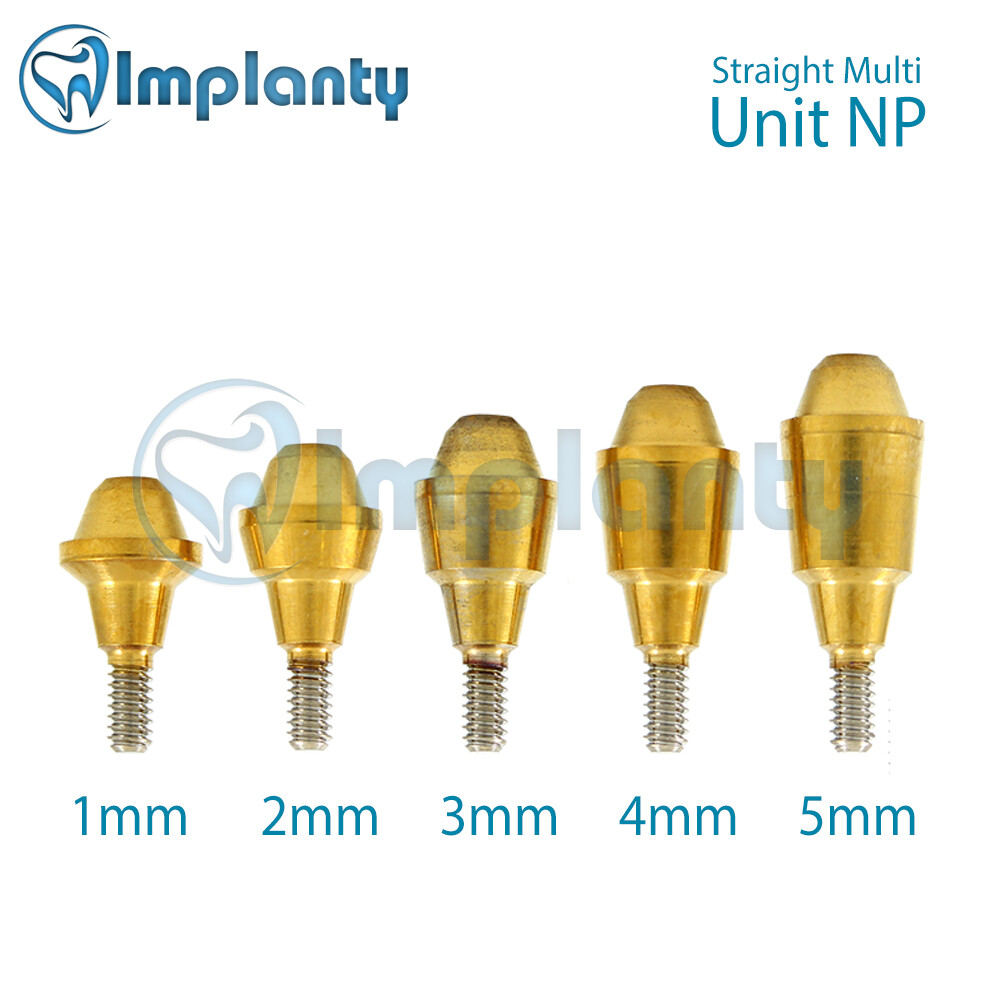 Straight Multi Unit NP Conical Connection Dental Similar Nobel Active