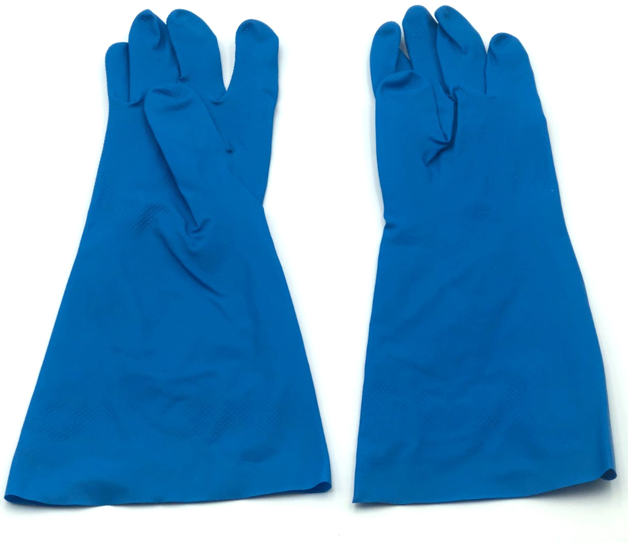 11 Mil Reusable Nitrile Gloves Blue Diamond Grip Size 7 Heavy Duty 144 Pairs NEW