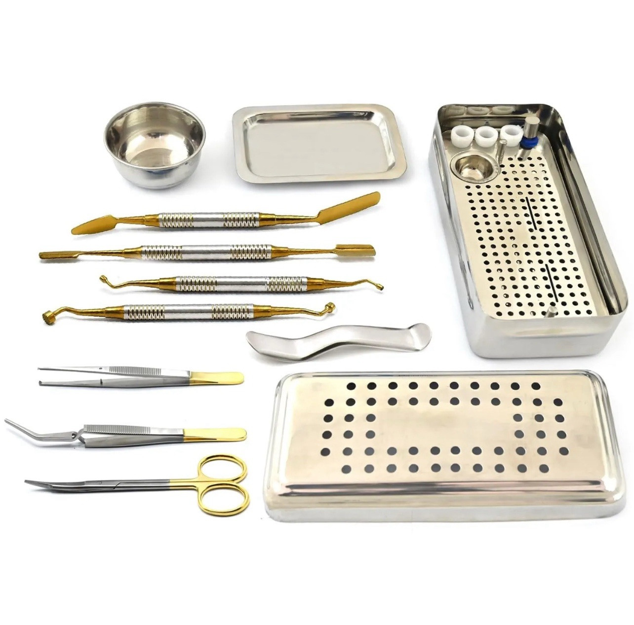 Dental PRF Box GRF System Platelet Rich Fibrin Set Surgery Membrane Kit CE 11 Pc