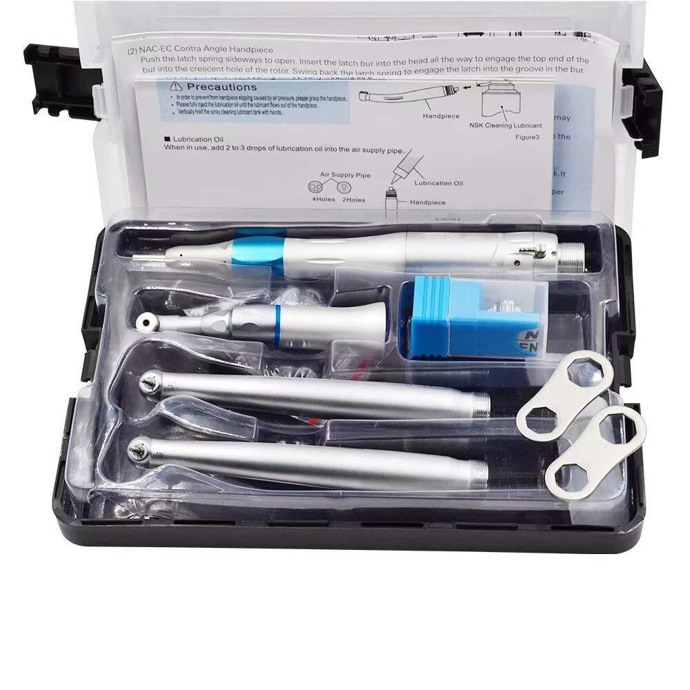 Greeloy GU-P206 Portable Dental Unit with Air Compressor High Volume Suction USA