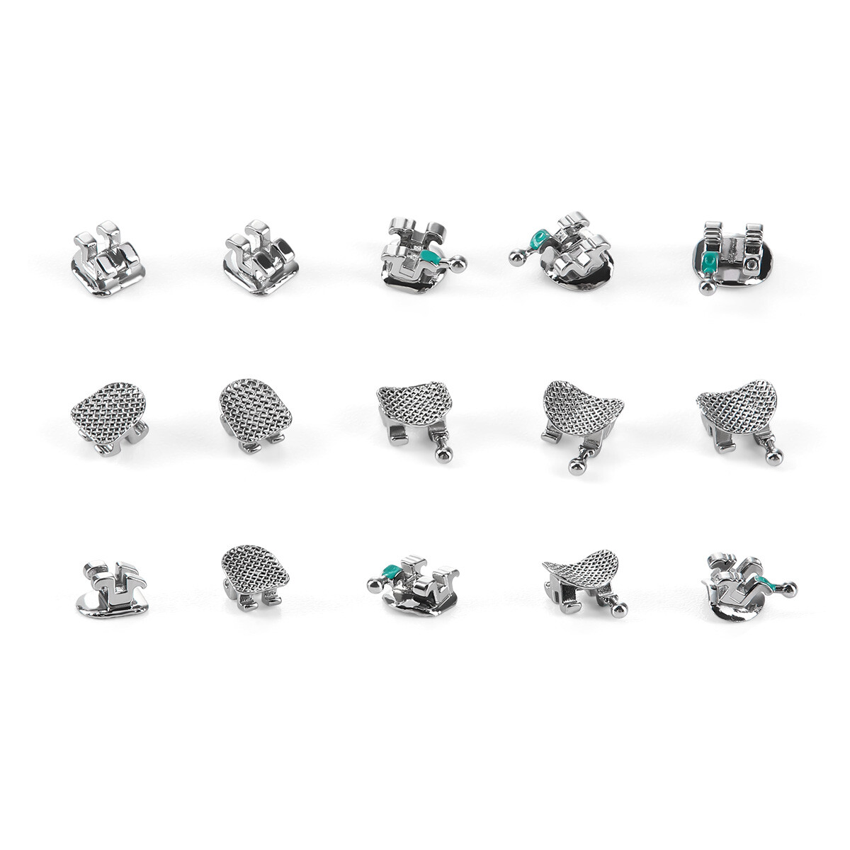 AZDENT PLUS Dental Orthodontic Brackets Braces Mini/Standard Roth/MBT 022/018