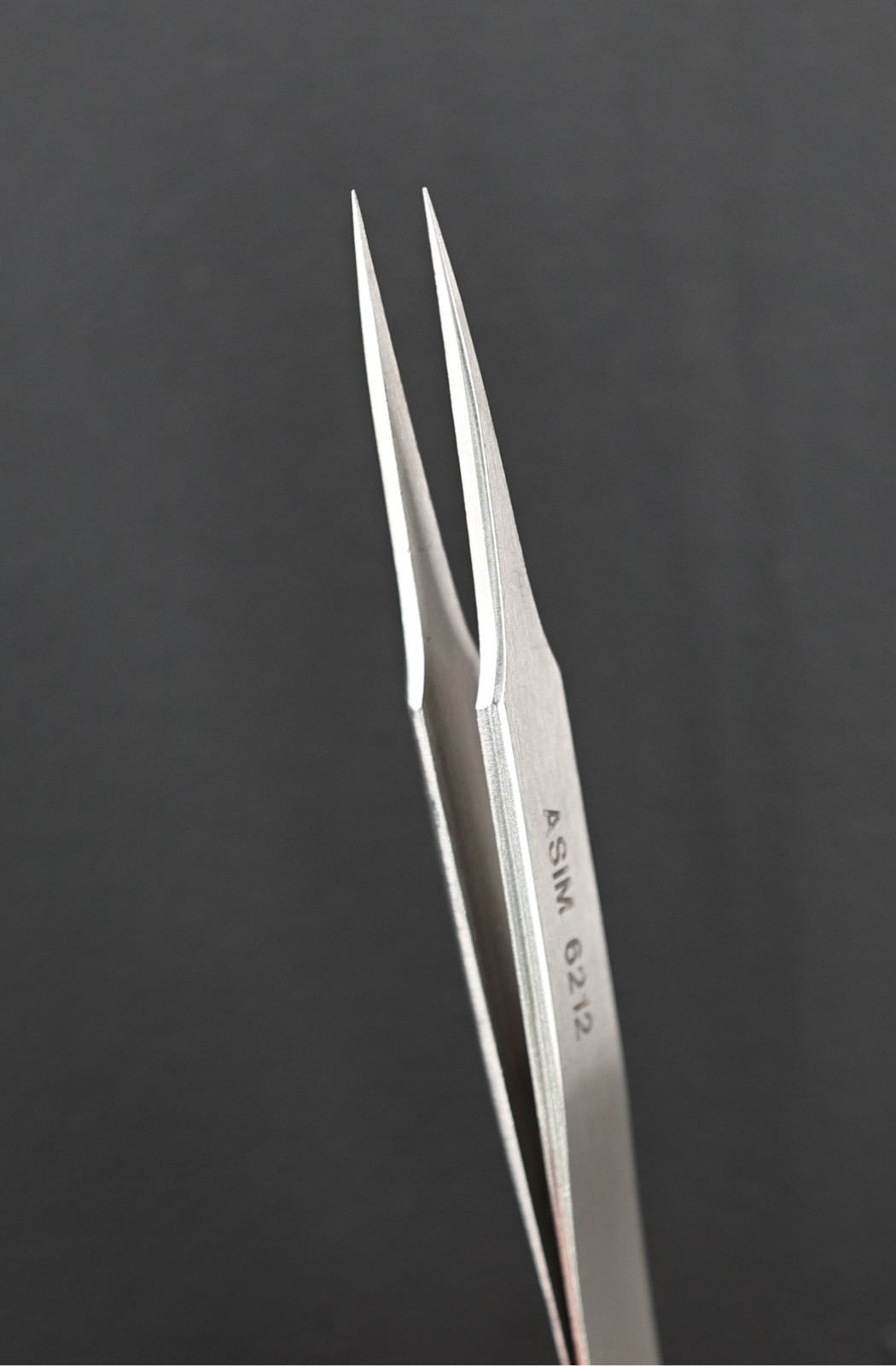 ASSI ASIM6212 Micro Forceps, Fine Straight Needle Tip, 12cm