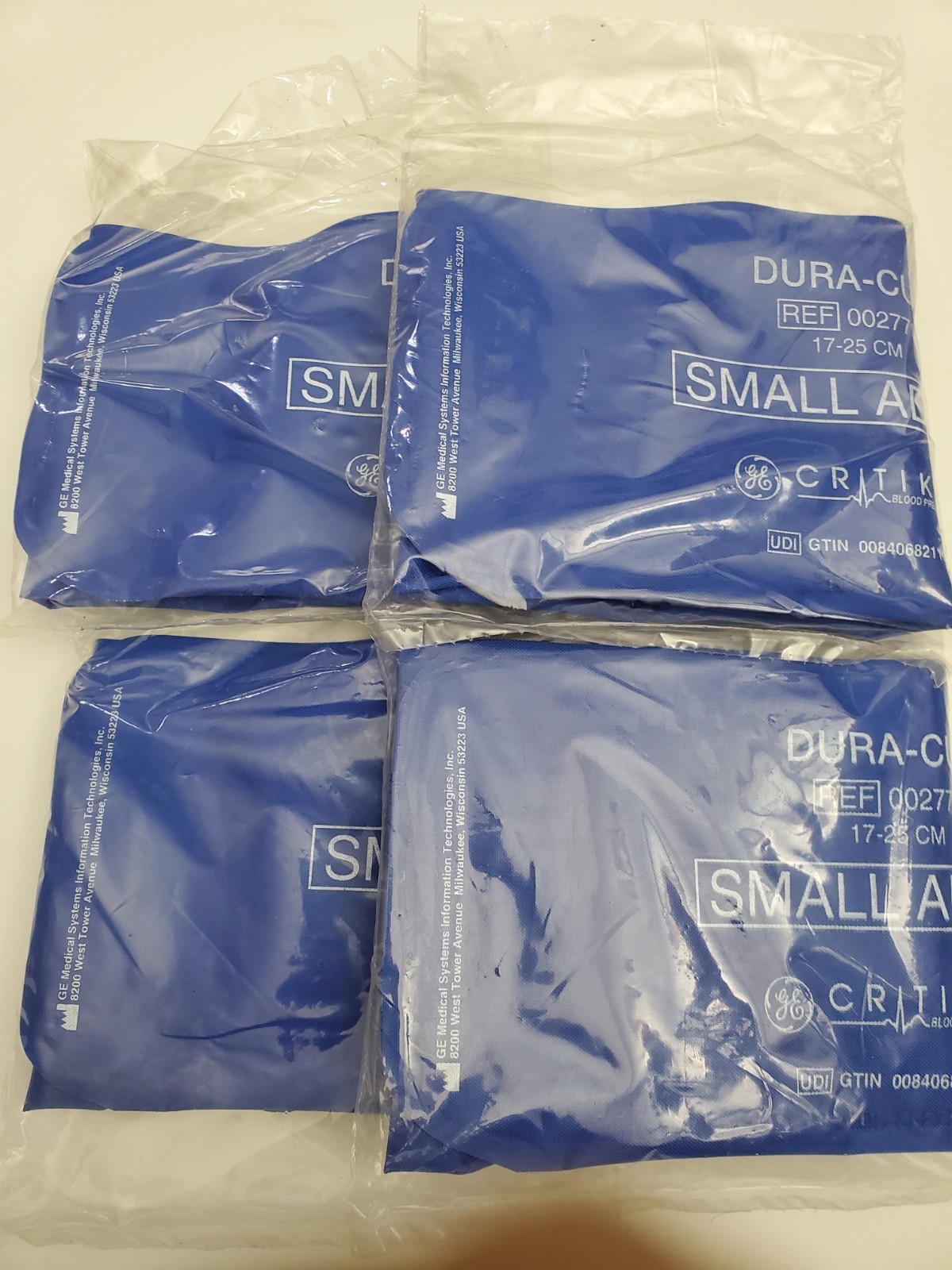 LOT OF 4 DURA-CUF SMALL ADULT 17-25 cm REF 002779