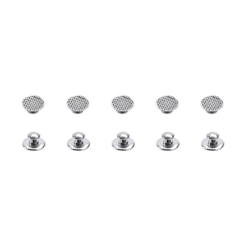 Dental Ortho Lingual Buttons Bondable Round/Rectangular Traction Hook 10Pcs/Pack