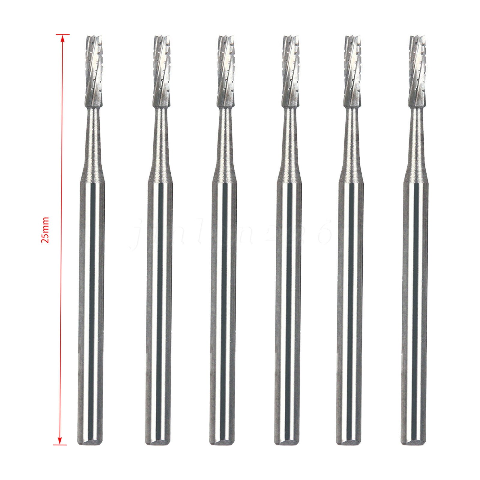 5PCS /caja FGOS dental quirúrgico carburo fresas longitud 25 mm FG-557XL
